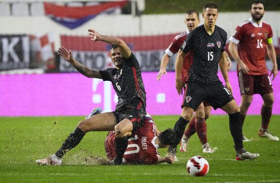 Croatia Soccer 2022 World Cup Qualifiers Croatia - Russia