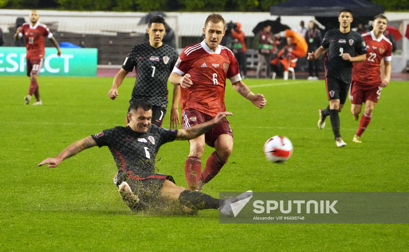 Croatia Soccer 2022 World Cup Qualifiers Croatia - Russia