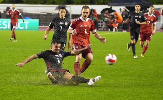 Croatia Soccer 2022 World Cup Qualifiers Croatia - Russia