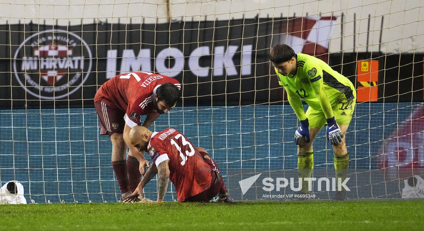 Croatia Soccer 2022 World Cup Qualifiers Croatia - Russia