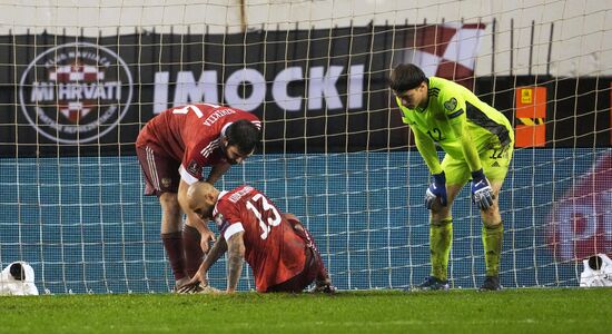 Croatia Soccer 2022 World Cup Qualifiers Croatia - Russia