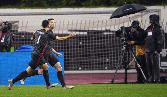 Croatia Soccer 2022 World Cup Qualifiers Croatia - Russia