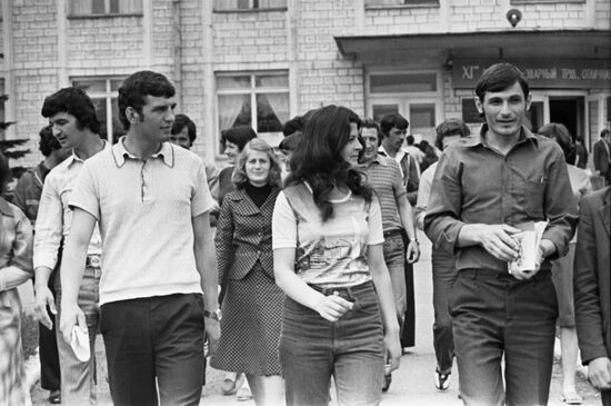 Foreign students in the USSR