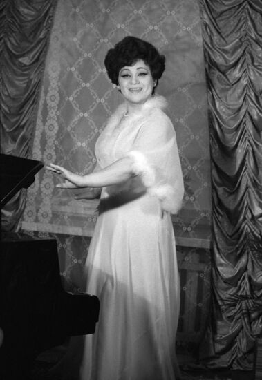 Opera singer Maria Biesu