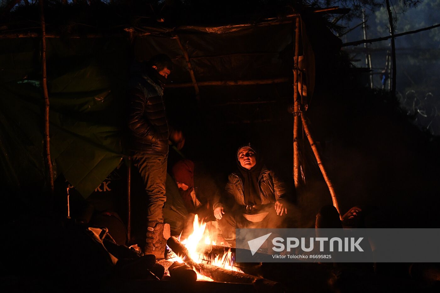 Belarus Poland Border Refugees
