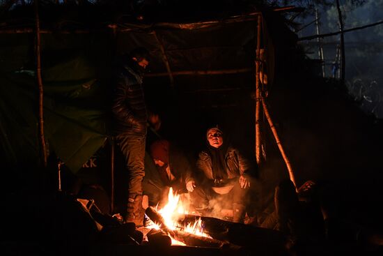 Belarus Poland Border Refugees