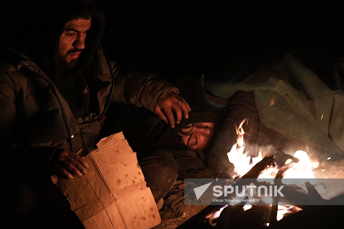 Belarus Poland Border Refugees