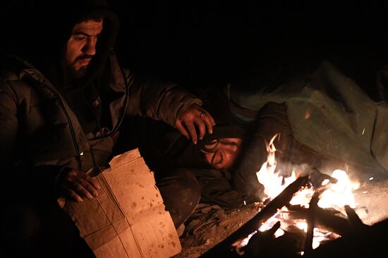 Belarus Poland Border Refugees