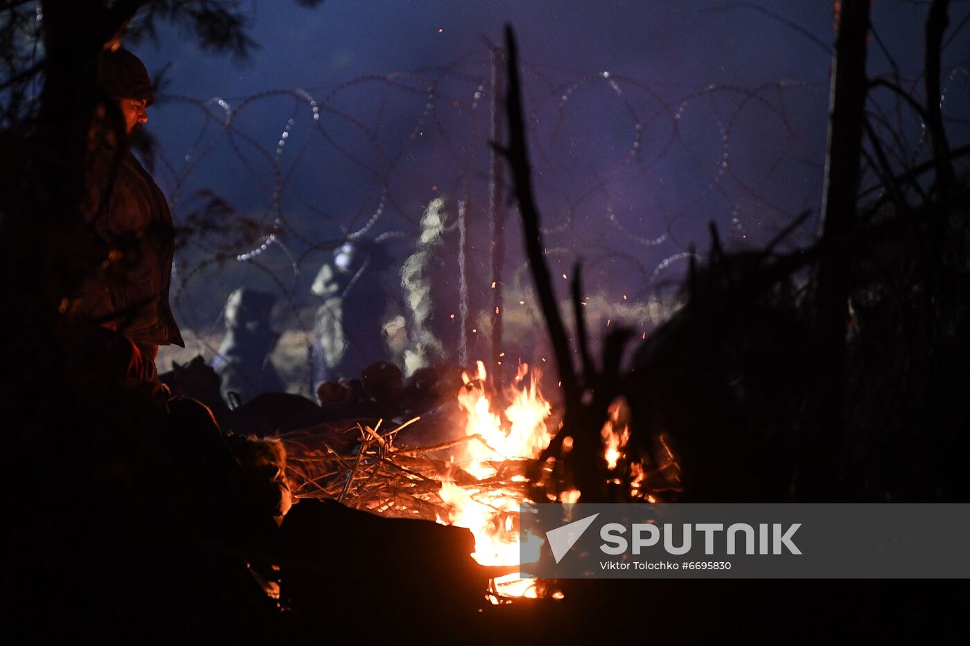 Belarus Poland Border Refugees