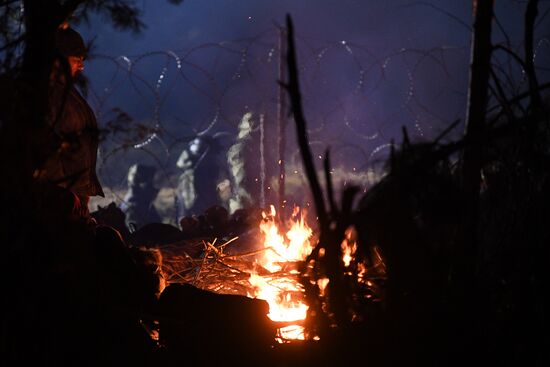 Belarus Poland Border Refugees