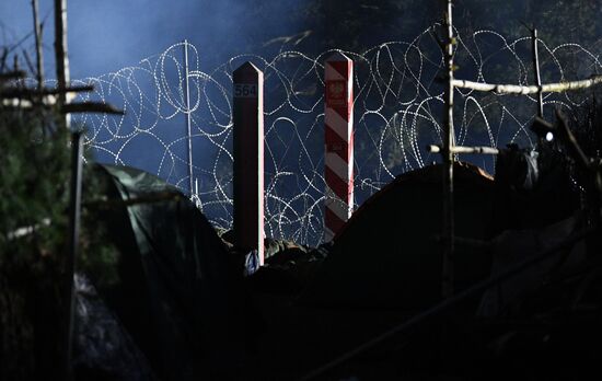 Belarus Poland Border Refugees