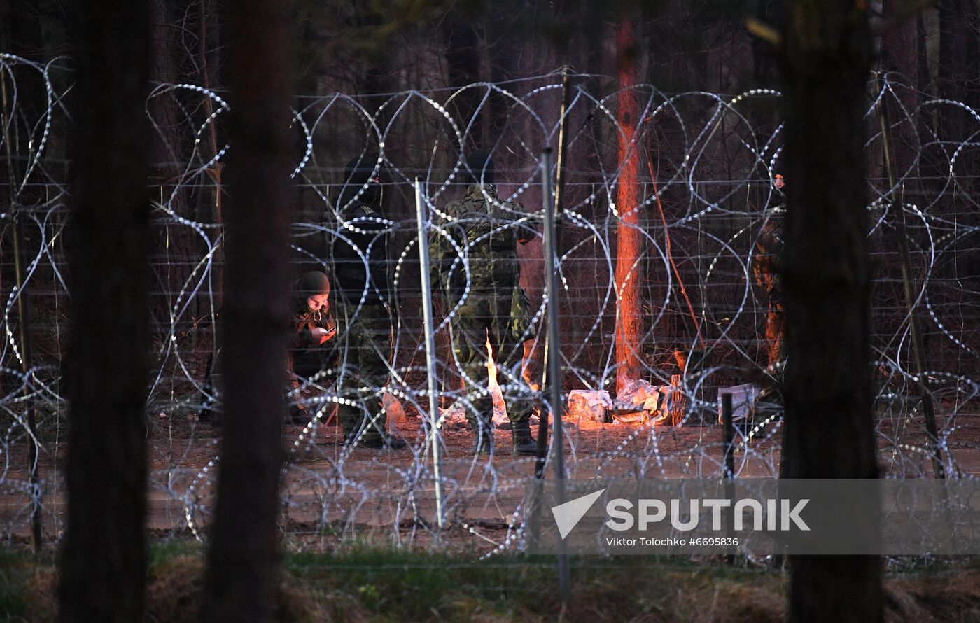 Belarus Poland Border Refugees