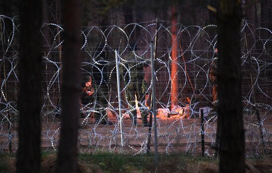 Belarus Poland Border Refugees