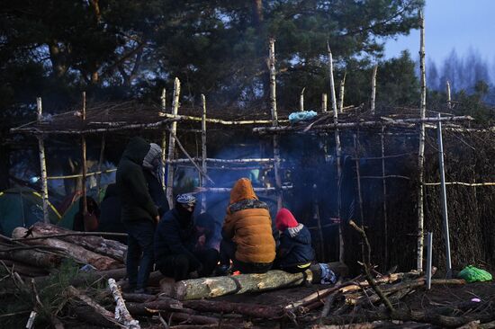 Belarus Poland Border Refugees