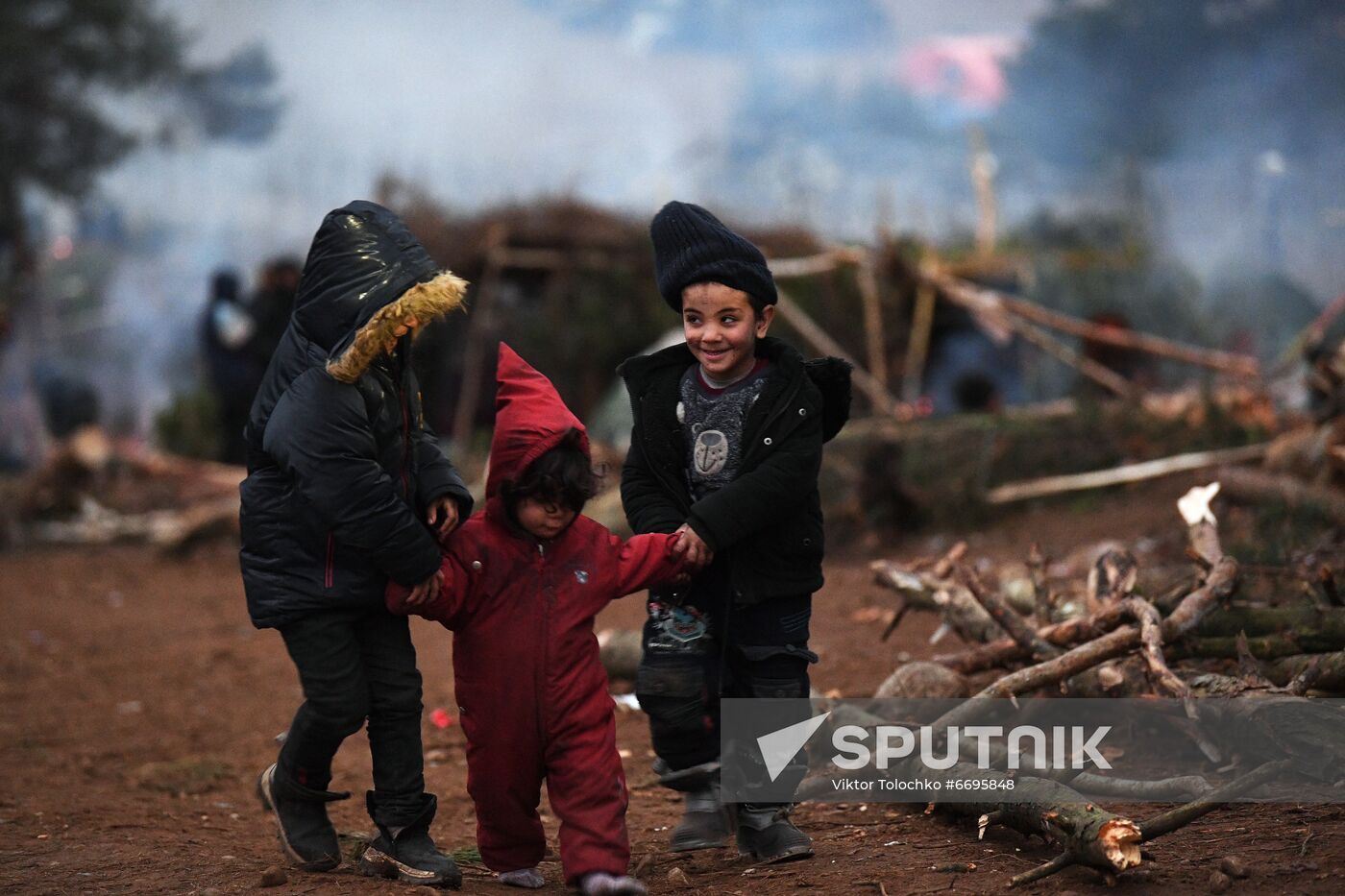 Belarus Poland Border Refugees