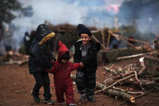 Belarus Poland Border Refugees