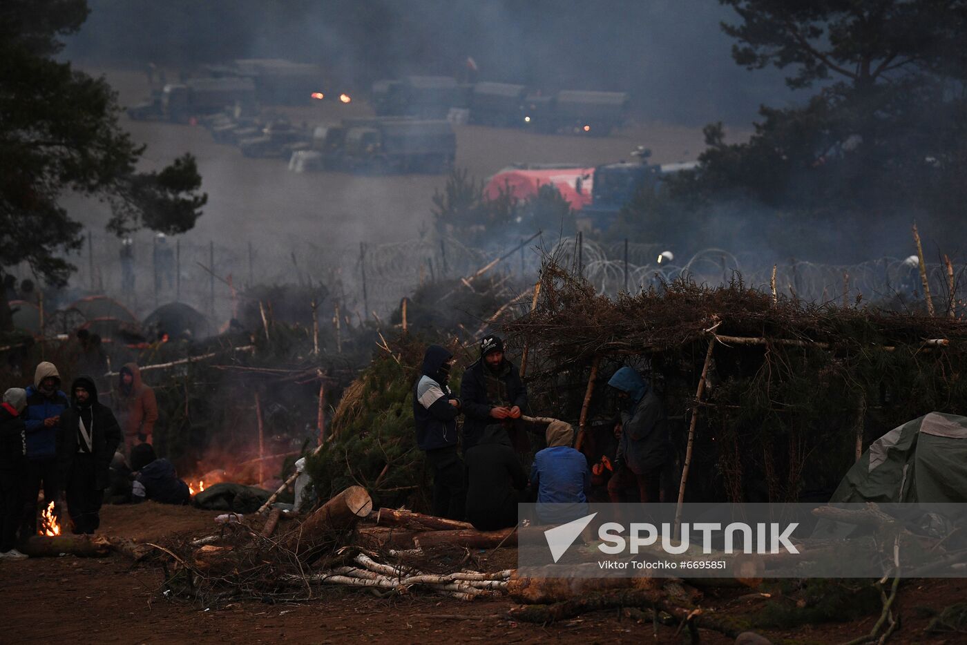 Belarus Poland Border Refugees
