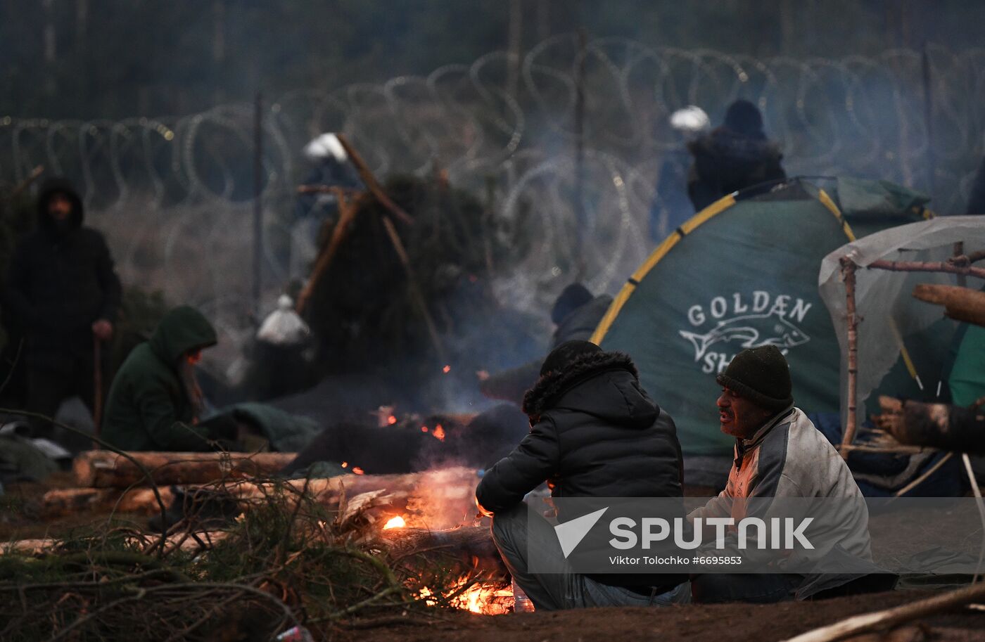 Belarus Poland Border Refugees