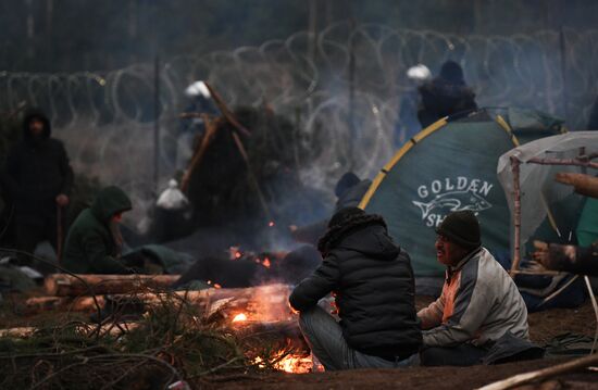 Belarus Poland Border Refugees