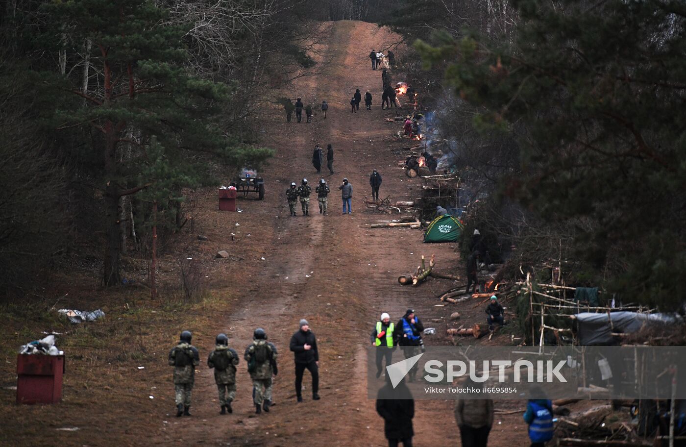 Belarus Poland Border Refugees