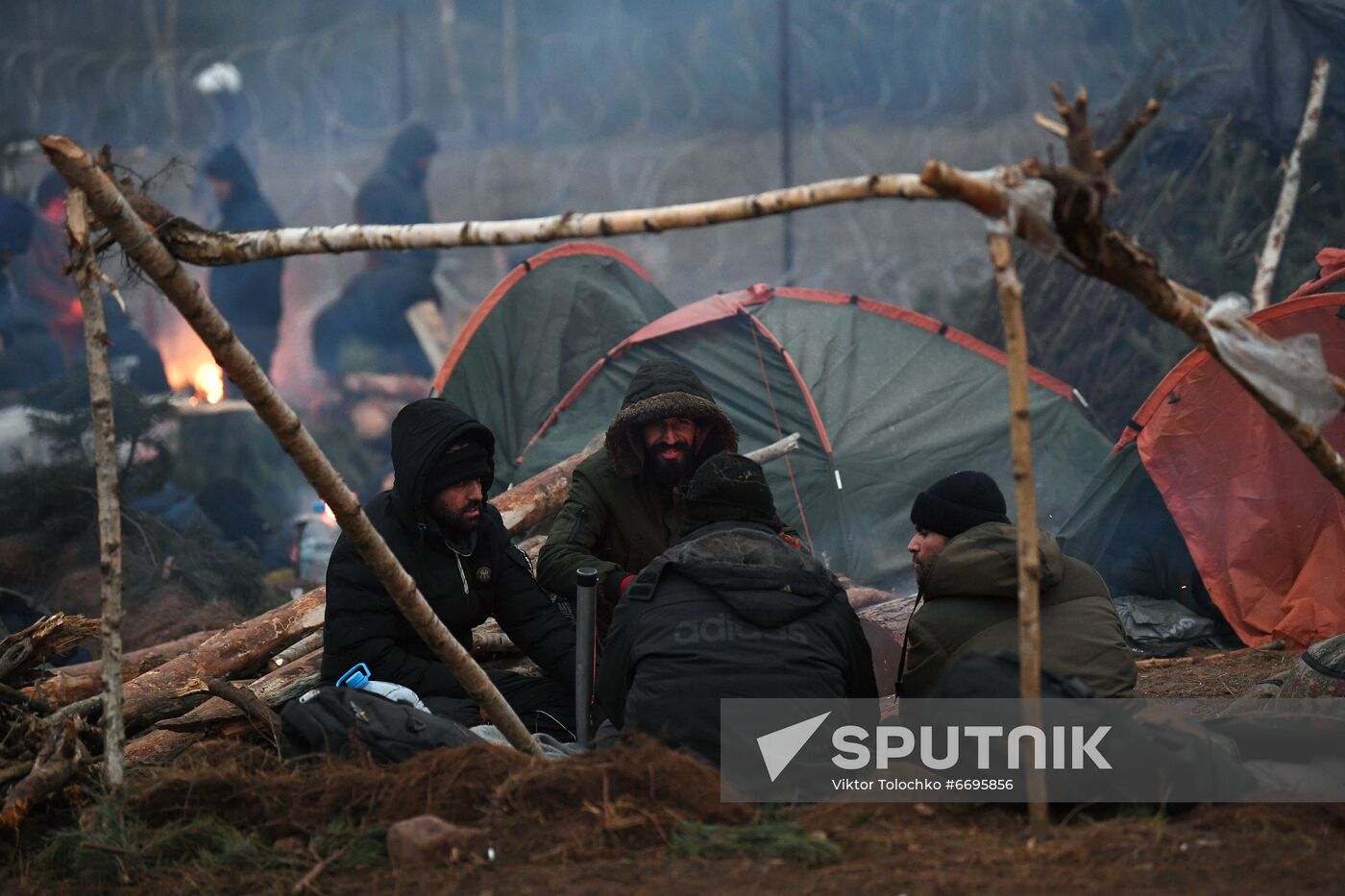 Belarus Poland Border Refugees