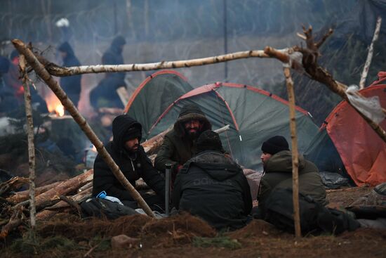 Belarus Poland Border Refugees