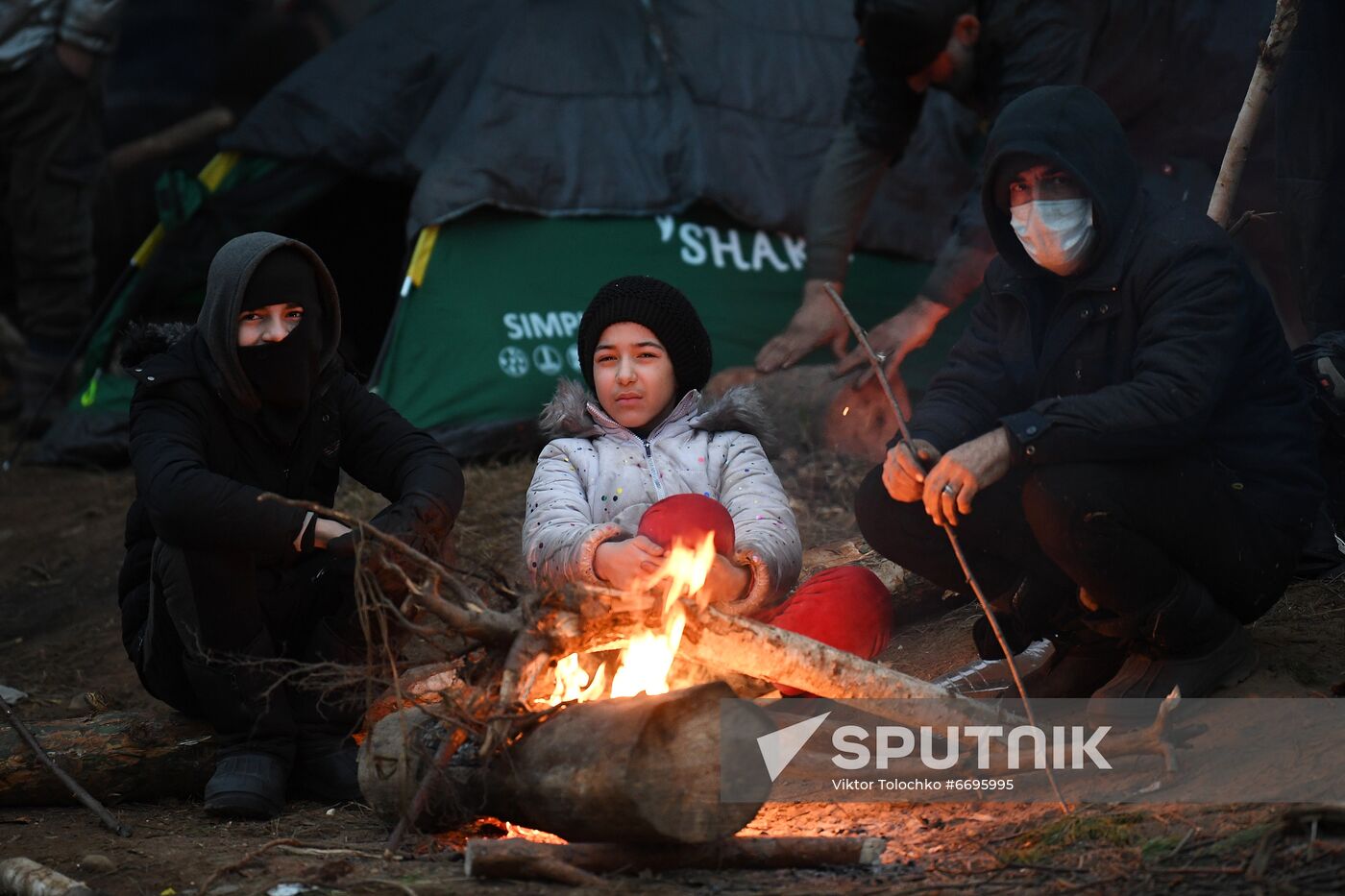 Belarus Poland Border Refugees