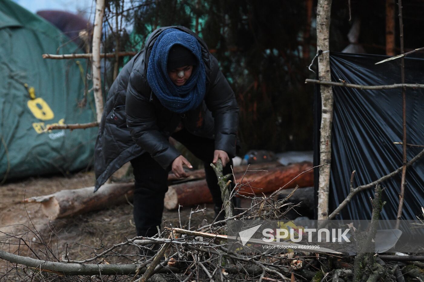 Belarus Poland Border Refugees