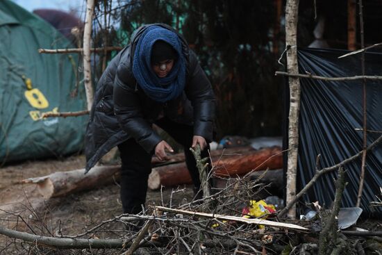 Belarus Poland Border Refugees