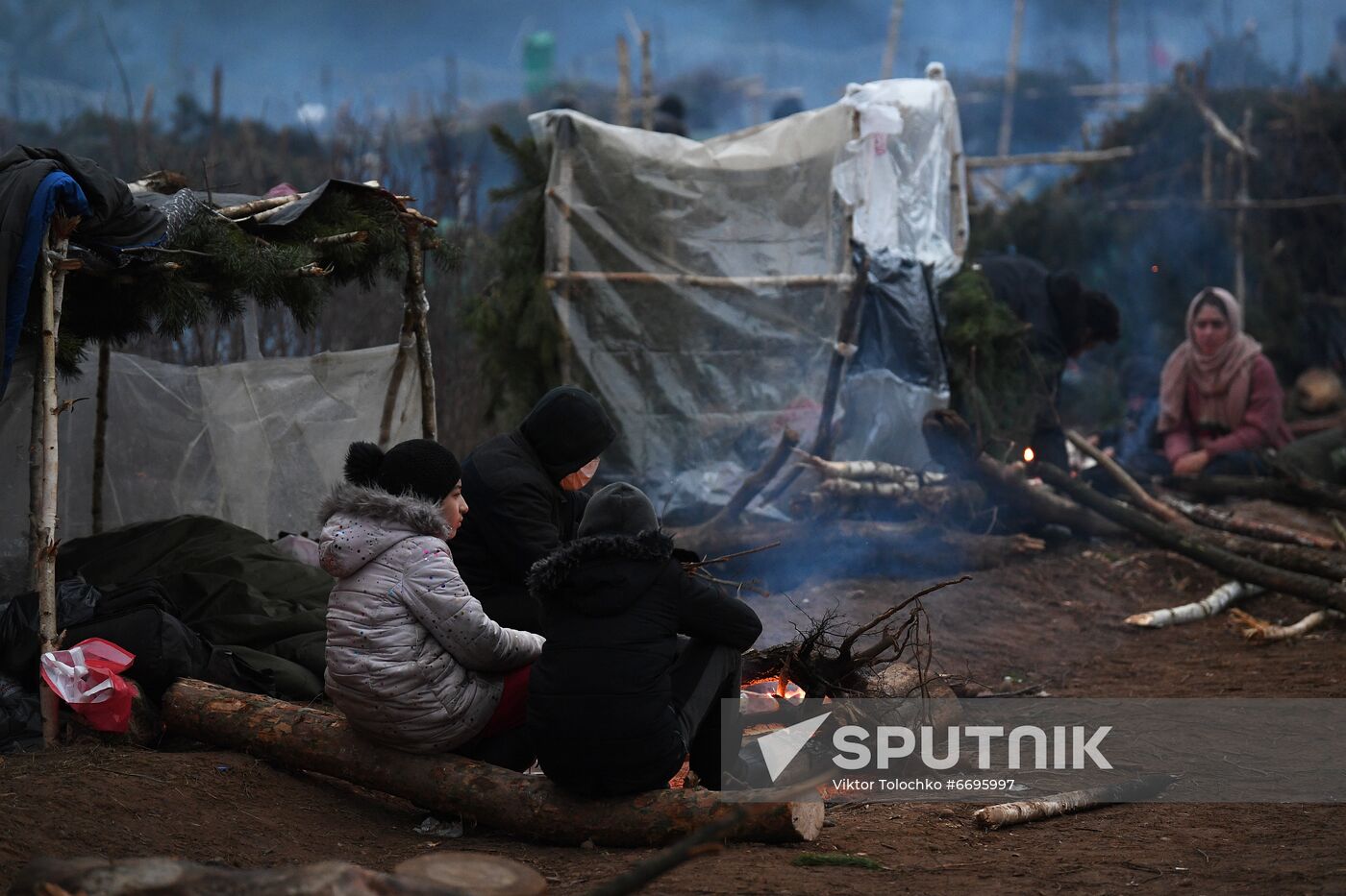 Belarus Poland Border Refugees