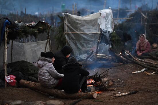 Belarus Poland Border Refugees