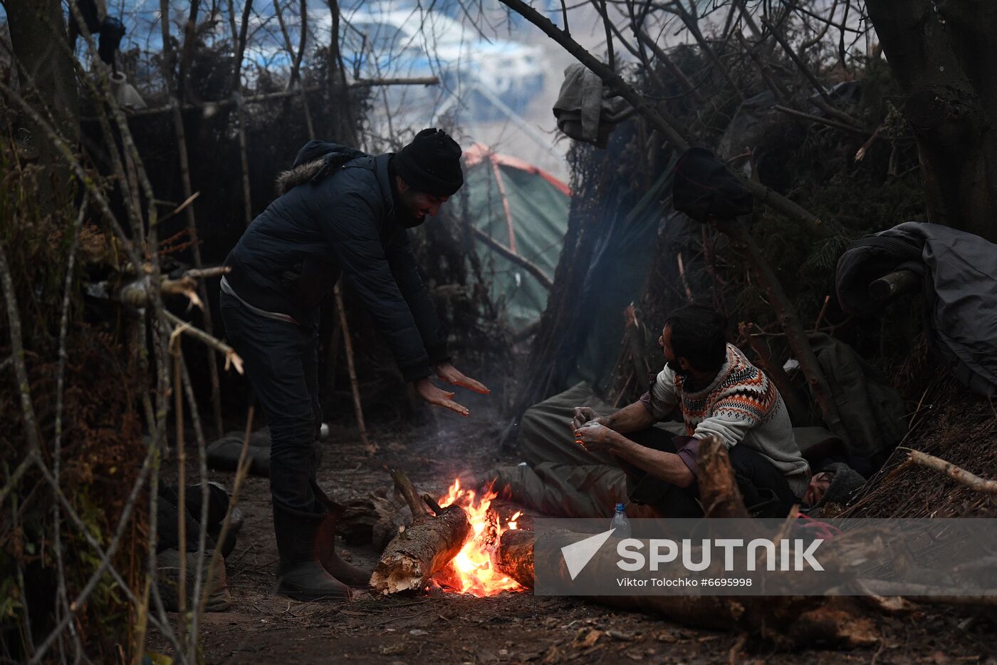 Belarus Poland Border Refugees