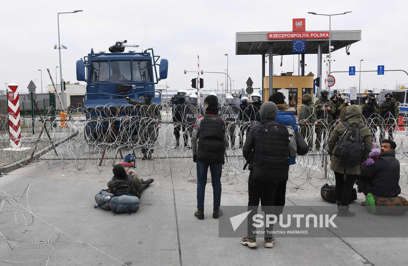 Belarus Poland Border Refugees