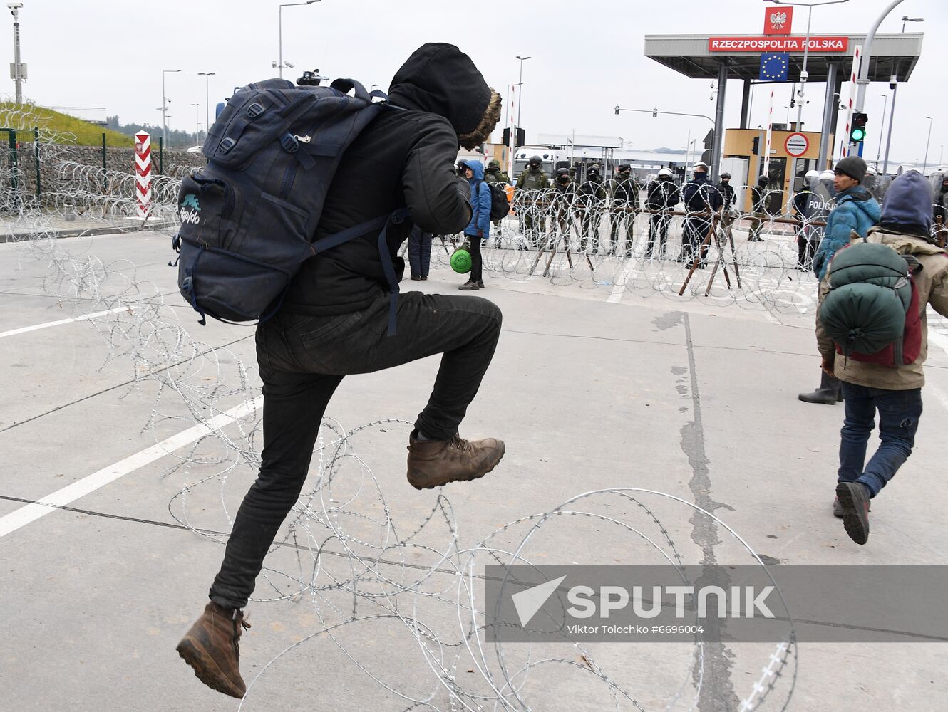 Belarus Poland Border Refugees