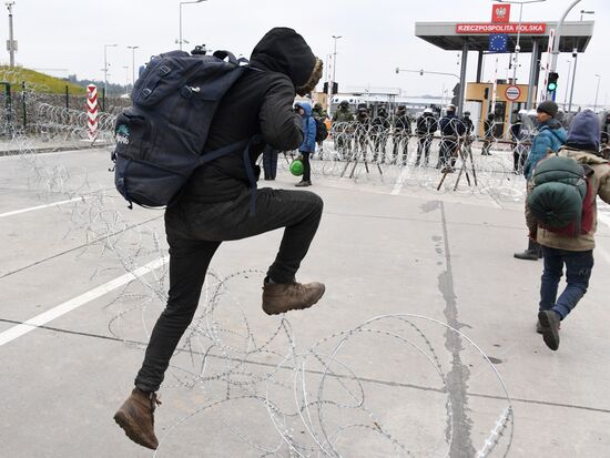 Belarus Poland Border Refugees