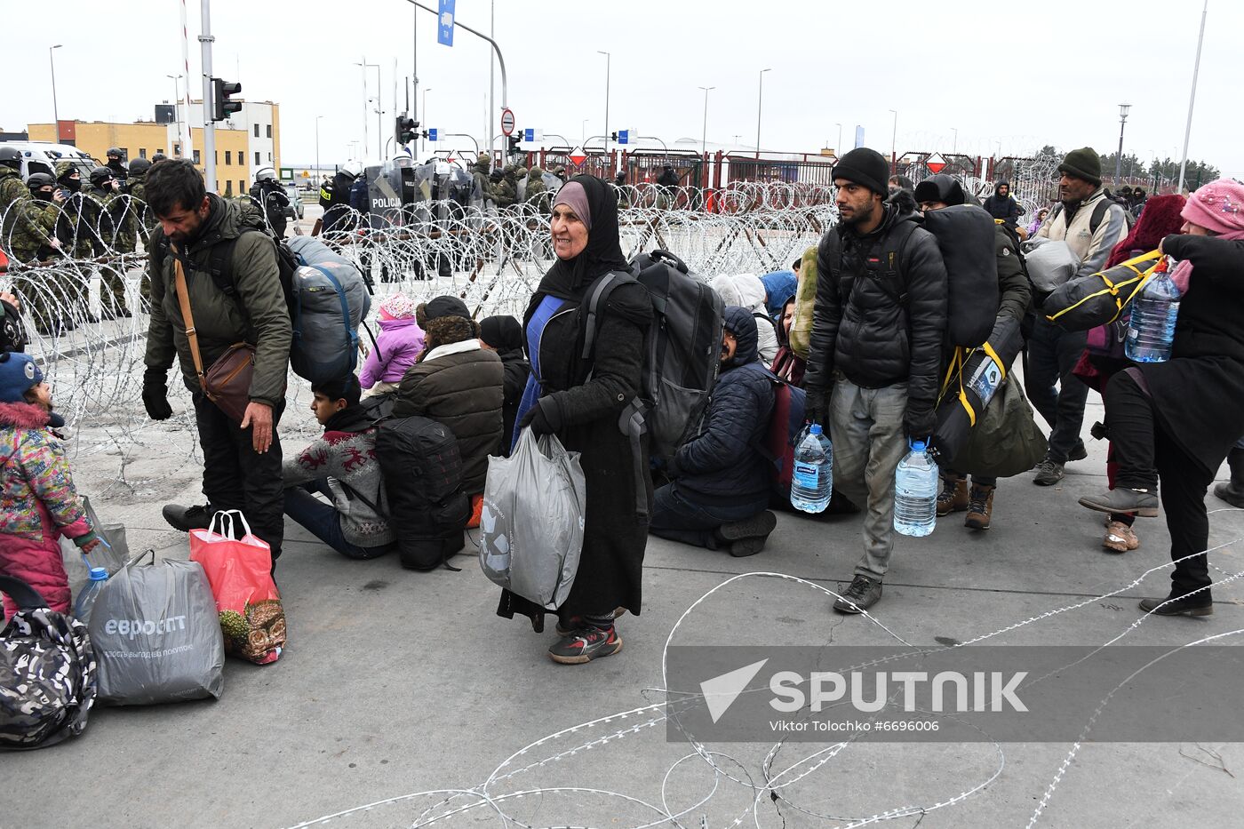 Belarus Poland Border Refugees