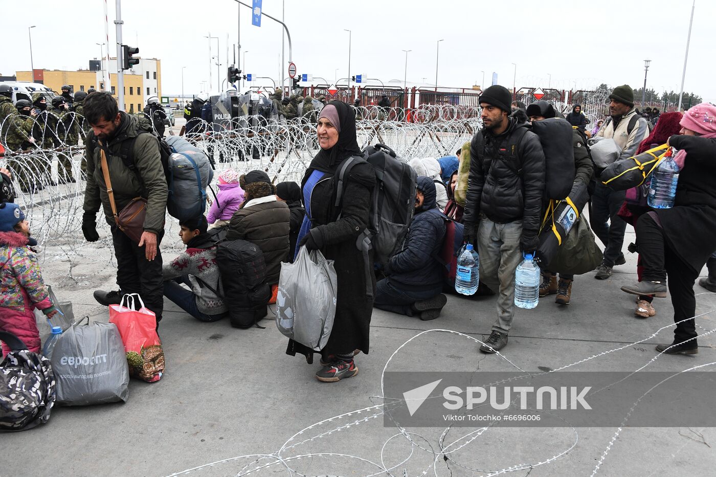 Belarus Poland Border Refugees