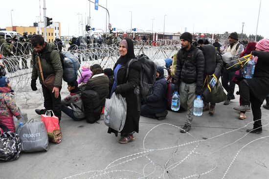 Belarus Poland Border Refugees