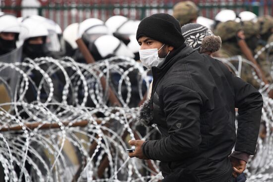 Belarus Poland Border Refugees