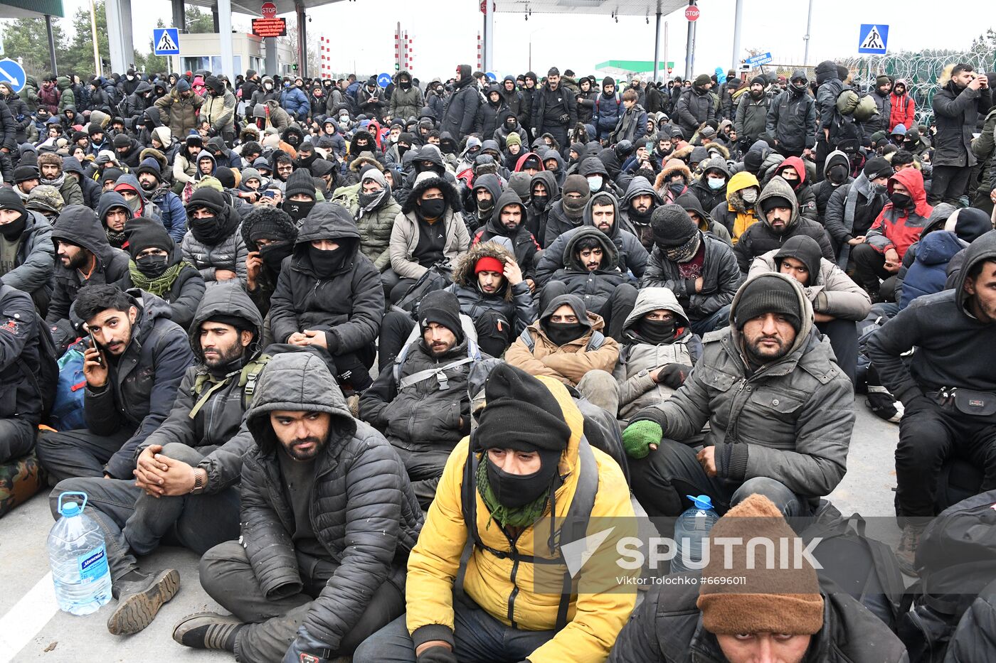 Belarus Poland Border Refugees