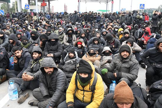 Belarus Poland Border Refugees