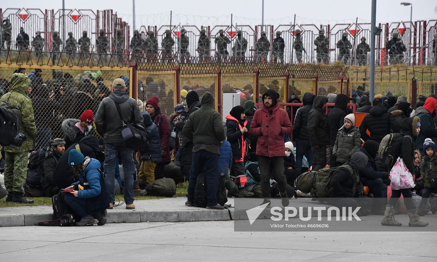 Belarus Poland Border Refugees