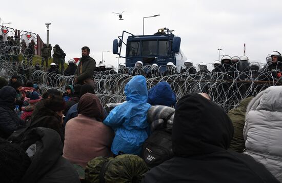 Belarus Poland Border Refugees