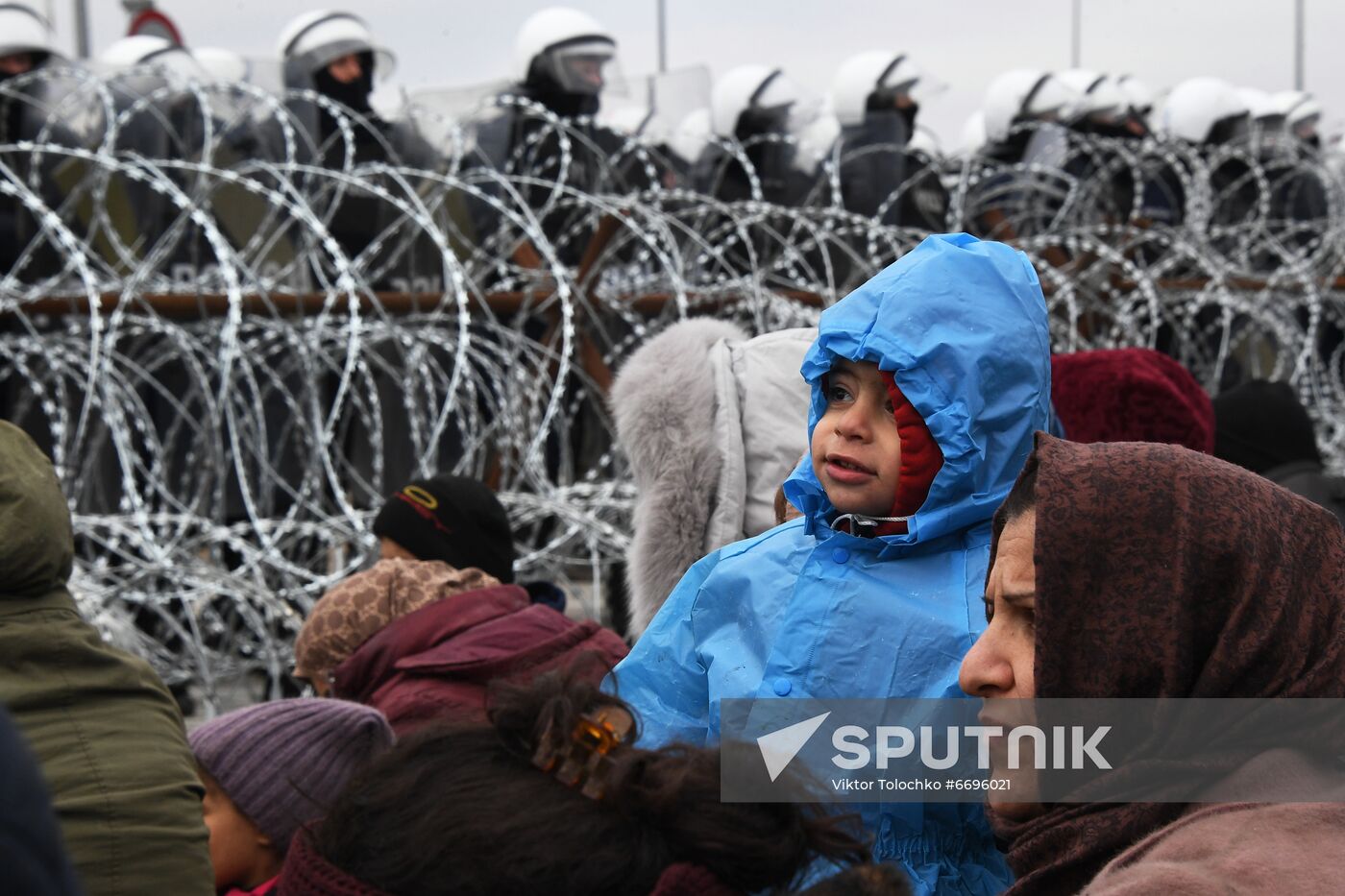 Belarus Poland Border Refugees