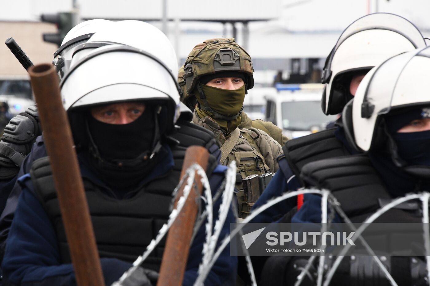 Belarus Poland Border Refugees