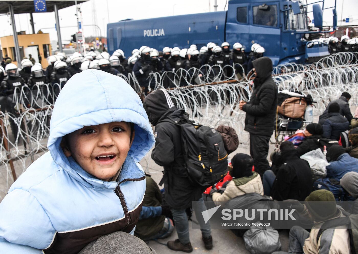Belarus Poland Border Refugees