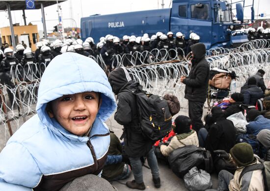 Belarus Poland Border Refugees