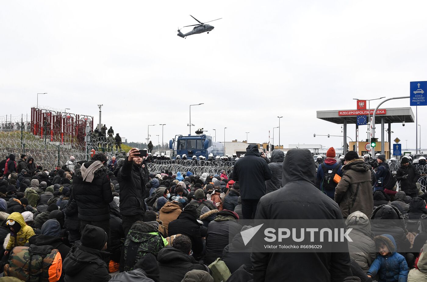Belarus Poland Border Refugees