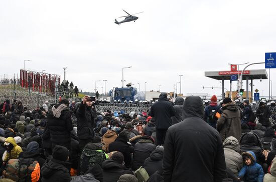 Belarus Poland Border Refugees
