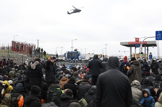 Belarus Poland Border Refugees